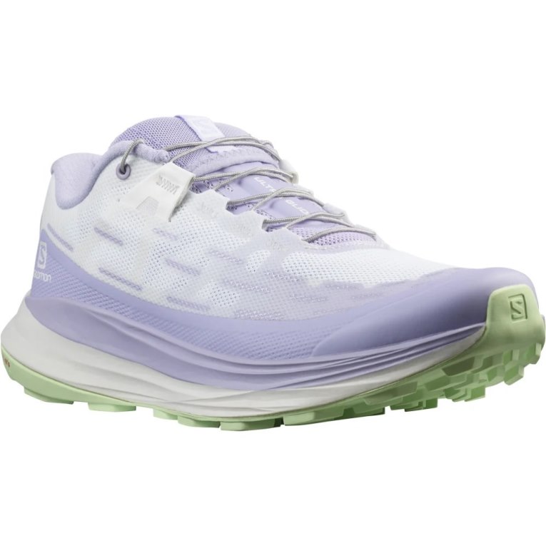 Lavender / White Salomon Ultra Glide Women's Trail Running Shoes | PH 27319N